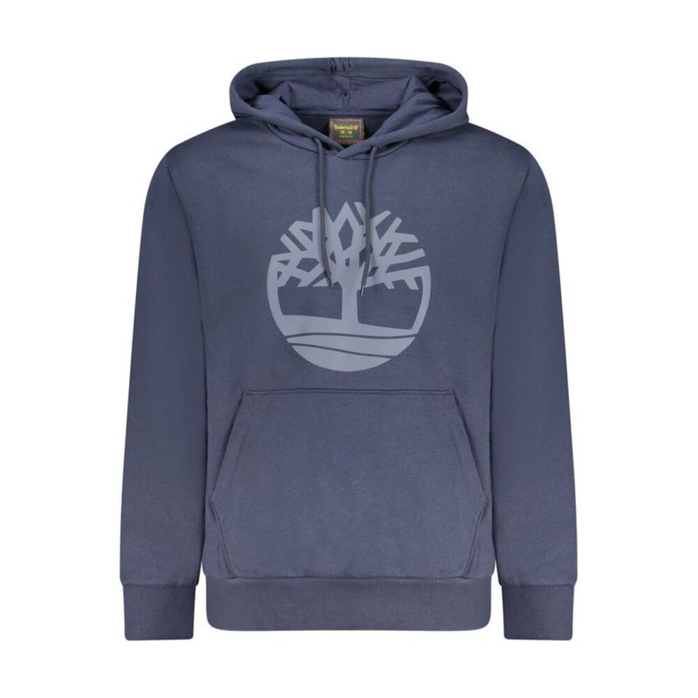 Timberland Blue Cotton Men's Men's Hoodie